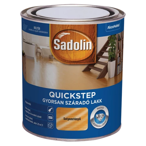 Sadolin Quickstep Parkettalakk Selyemfényű 0,75 L Selyemfényű