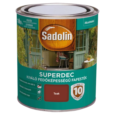 Sadolin Superdec Fafesték 0,75 L Teak