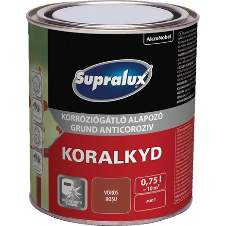 Supralux Koralkyd Korróziógátló Alapozó
