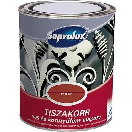 Supralux Tiszakorr Vas és Könnyűfém Alapozó 2,5 L Vörös