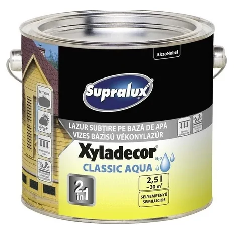 Supralux Xyladecor Classic Aqua Vékonylazúr