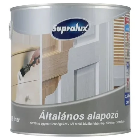 Supralux Általános alapozó 2,5 L Fehér