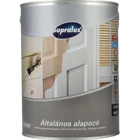 Supralux Általános alapozó 5 L Fehér