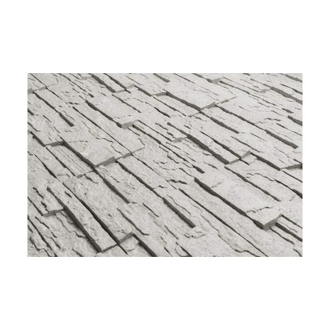 3D Kőhatású falburkolat, Stone, Szürke, 48,5x18 CM, 0,52 m2/cs