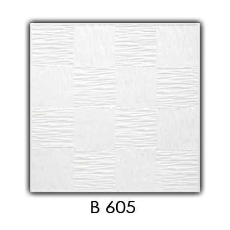 Mennyezeti burkolólap B 605, 50x50 CM