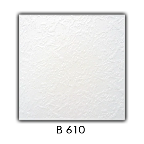 Mennyezeti burkolólap B 610, 50x50 CM