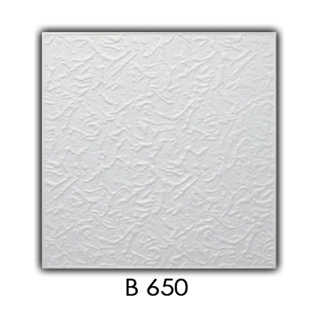 Mennyezeti burkolólap B 650, 50x50 CM