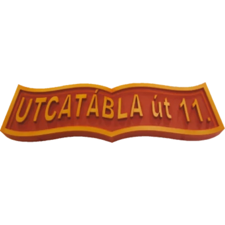 Utcatábla, Kérgesítettített - STRT11