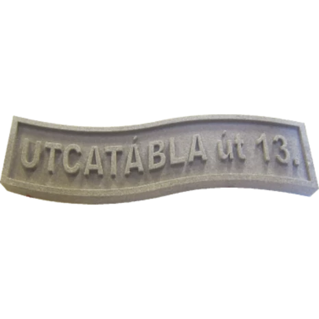 Utcatábla, Kérgesítettített - STRT13