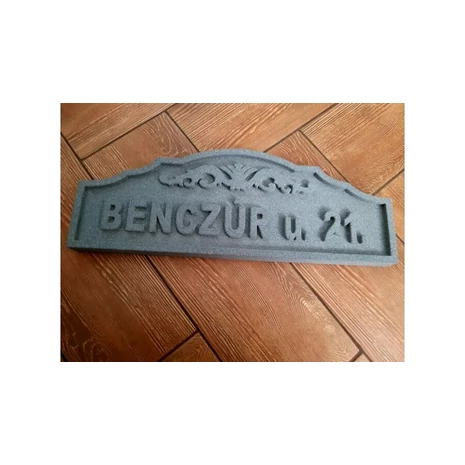 Utcatábla, Kérgesítettített - STRT15