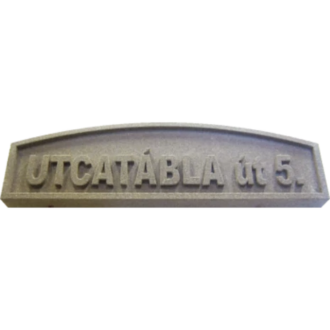 Utcatábla, Kérgesítettített - STRT5