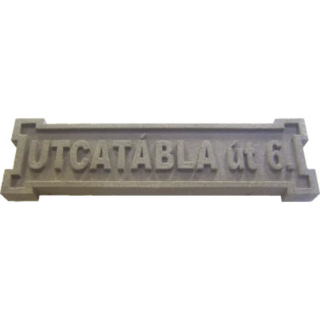 Utcatábla, Kérgesítettített - STRT6