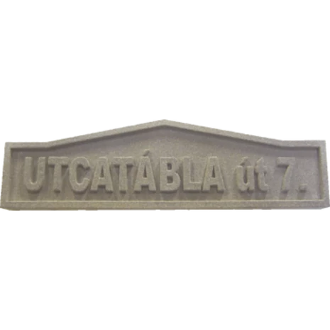 Utcatábla, Kérgesítettített - STRT7