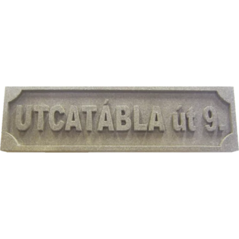 Utcatábla, Kérgesítettített - STRT9