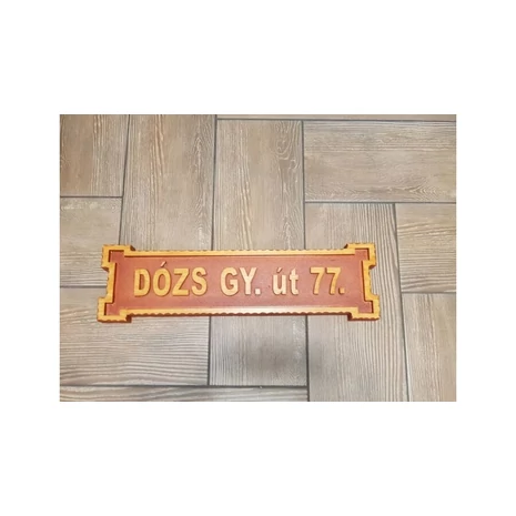 Utcatábla, fahatású - STRT6