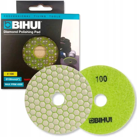 Bihui Csiszoló, polírozó korong 100mm/P100, 1db