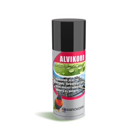 Alvikorr Alapozó és zománcfesték egyben /aluminium, horgany, réz felületekre/