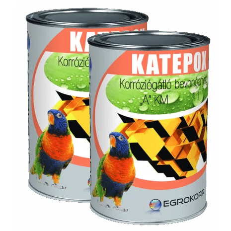 Katepox kátránymentes 2 komponensű korróziógátló bevonóanyag /ipari, A és B komponenst külön szükséges megvásárolni/ek