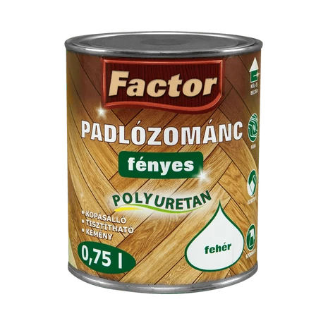 Padlózománc fényes okker 0,75 L FACTOR