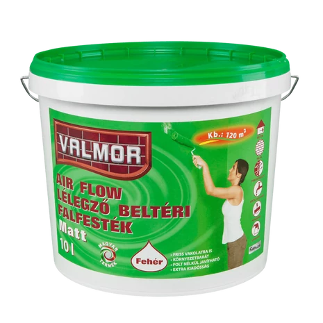 Beltéri falfesték fehér 10 l VALMOR Air Flow