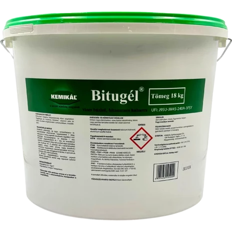 Bitugél Bitumenes Szigetelőhabarcs 18 KG -Kemikál