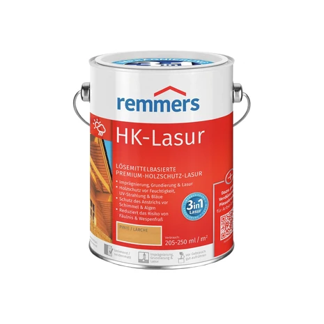Remmers HK-Lasur Oldószer bázisú, kültéri vékonylazúr