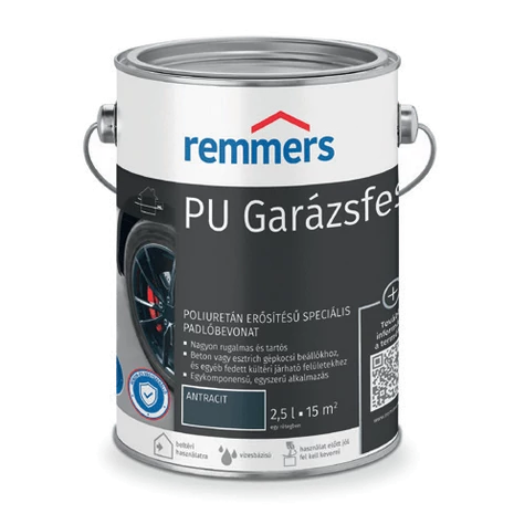 Remmers Pu Garázsfestékben és kiszerelésben