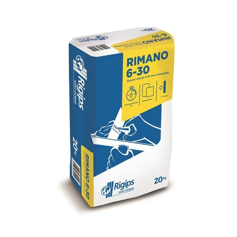 Rigips Rimano 6-30 glett és vakolóanyag