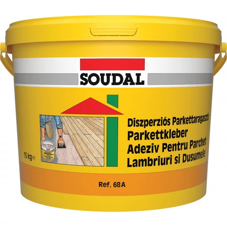 Soudal Parkettaragasztó 68A Diszperziós D3 5 KG