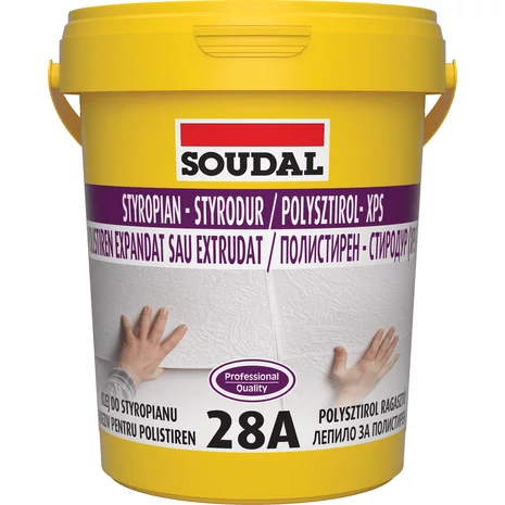 Soudal Polisztirol Ragasztó 28A, Diszperziós