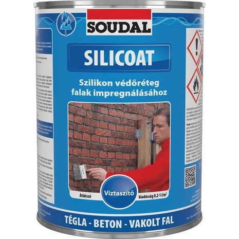 Soudal Silicoat Víztaszító Impregnáló 1 L