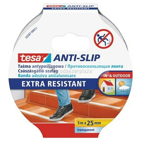 Tesa Csúszásgátló Szalag 5M /25mm Átlátszó