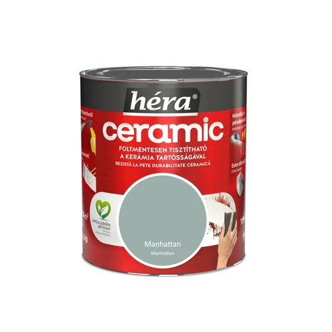 Héra Ceramic Mosás- és Dörzsálló Falfesték 1 L Manhattan