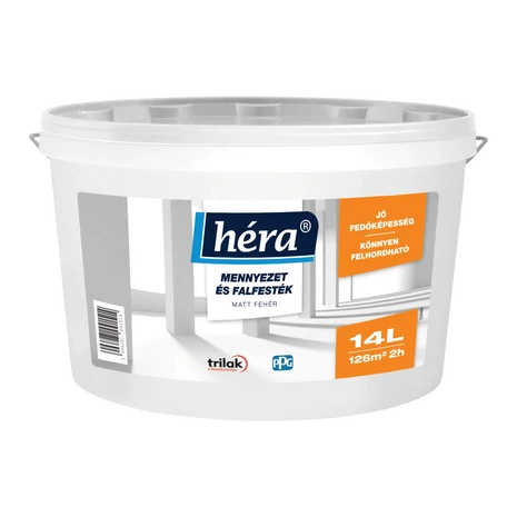Héra Fal és mennyezetfesték, matt fehér