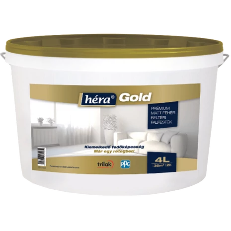 Héra Gold Beltéri Falfesték 4 L