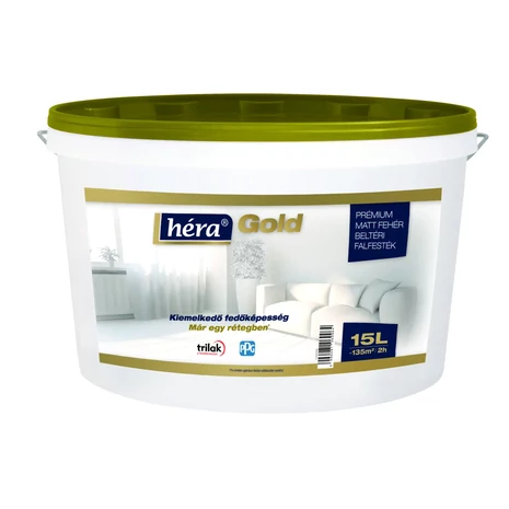 Héra Gold Beltéri Falfesték Fehér