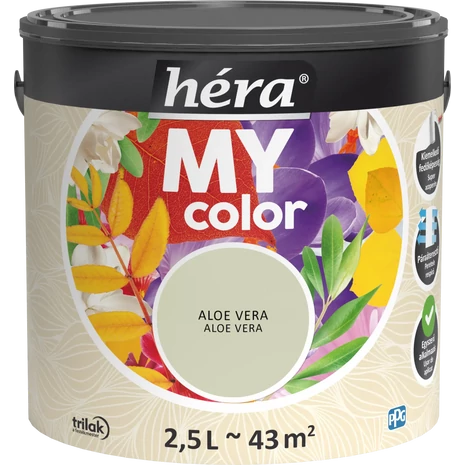 Héra My Color falfesték Aloe Vera 2,5 L  -Trilak