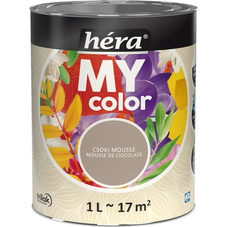 Héra My Color falfesték Csoki Mousse 1 L  -Trilak #947d75