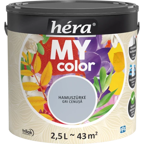 Héra My Color falfesték Hamuszürke 2,5 L  -Trilak