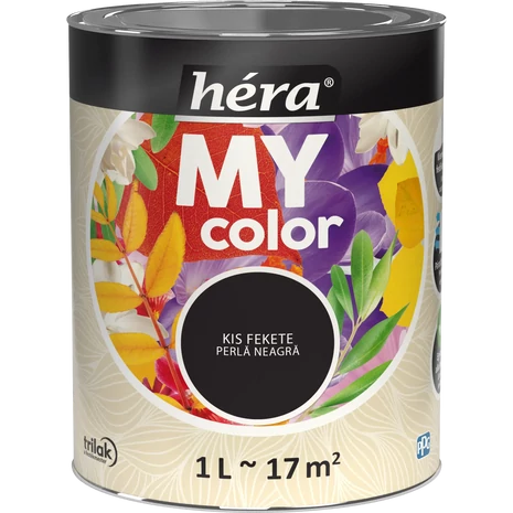 Héra My Color falfesték Kis Fekete 1 L  -Trilak