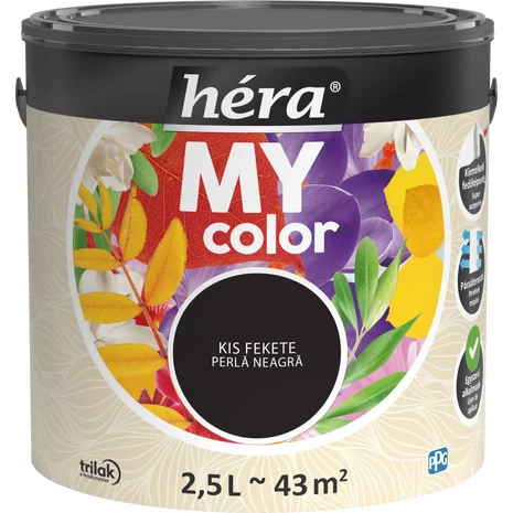 Héra My Color falfesték Kis Fekete 2,5 L  -Trilak