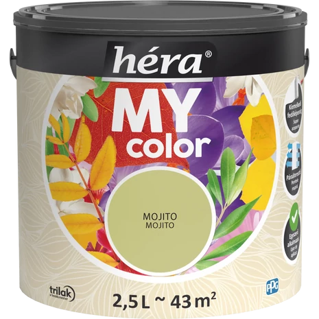 Héra My Color falfesték Mojito 2,5 L  -Trilak