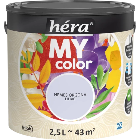 Héra My Color falfesték Nemes Orgona 2,5 L  -Trilak