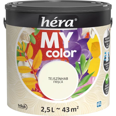 Héra My Color falfesték Tejszínhab 2,5 L  -Trilak