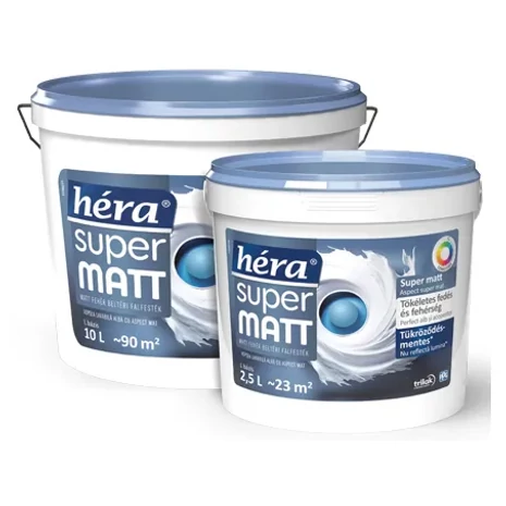 Héra Super Matt beltéri falfesték 10 L