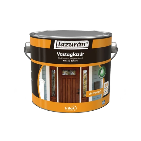 Lazurán Selyemfényű Vastaglazúr 2,5 L Teak