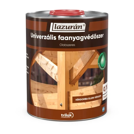 Lazurán Univerzális Faanyagvédőszer 0,75 L