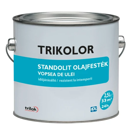 Trikolor Standolit Olajfesték 2,5 L Zöld 602