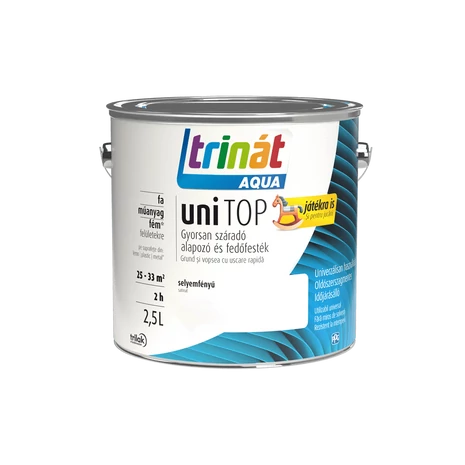 Trinát Aqua Unitop selyemfényű zománc