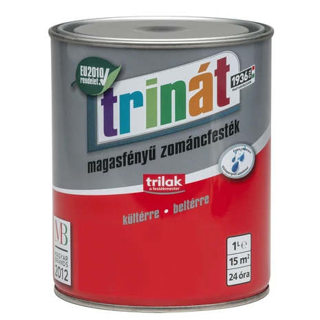 Trinát Magasfényű Zománcfesték I. 1 L Barna 501